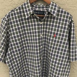 Ralph Lauren short sleeve button - XL